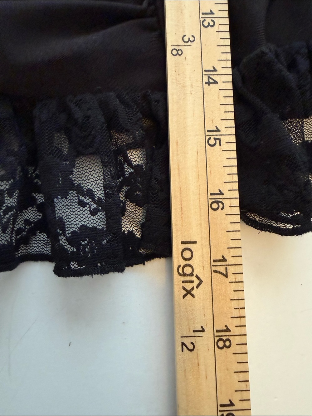 Studio Y Ruched Lace Hem Cami Top Size Small Gothic Fairycore Core - Picture 6 of 6